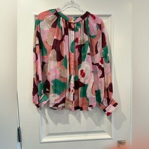 Bellepiece Colorful Abstract Women's Top